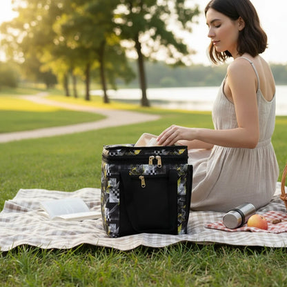 Box Lunch Bag with covering wire Size (11*9)
